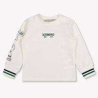 Iceberg Baby Jongens T-Shirt In Off White