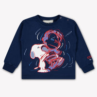 Iceberg Baby Jongens T-Shirt In Navy