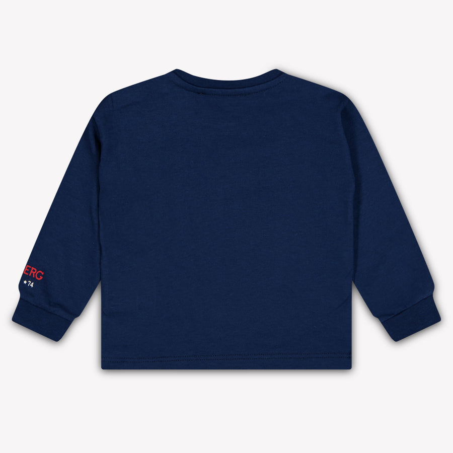Iceberg Baby Jongens T-Shirt In Navy