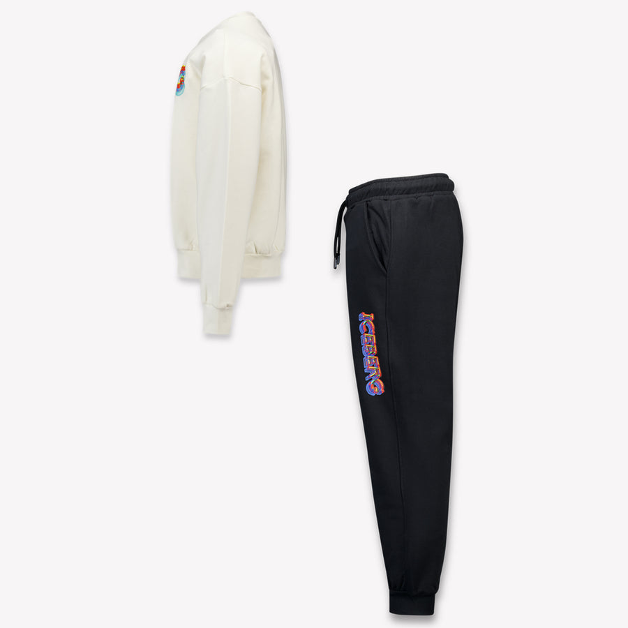 Iceberg Kinder Jongens Joggingpak In Off White