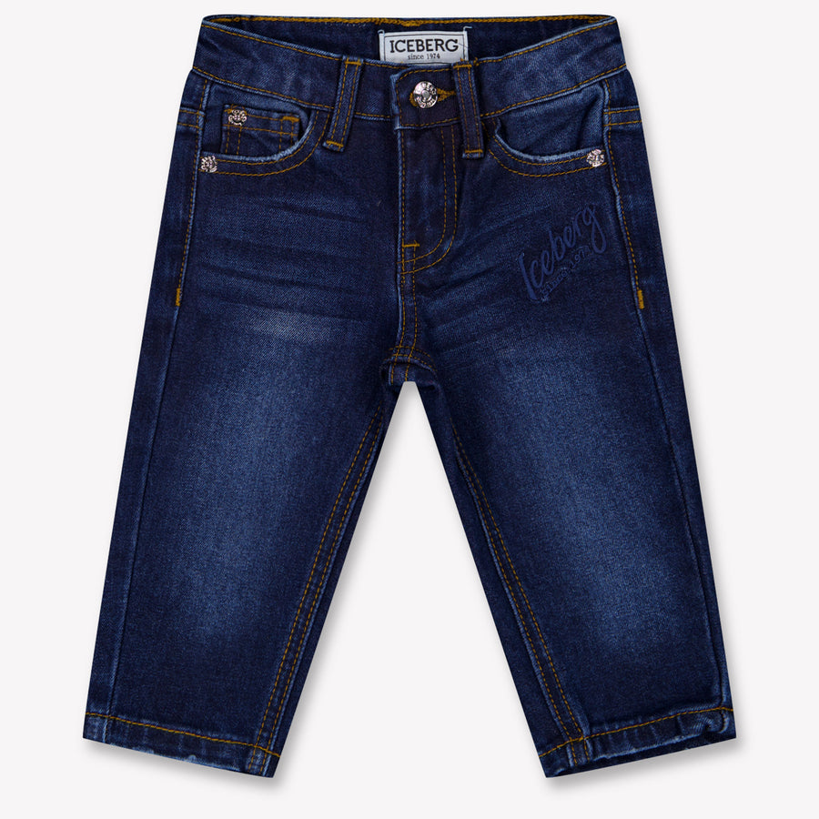 Iceberg Baby Jongens Jeans In Blauw