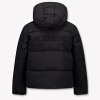 Iceberg Kids Boys Winter coat In Black