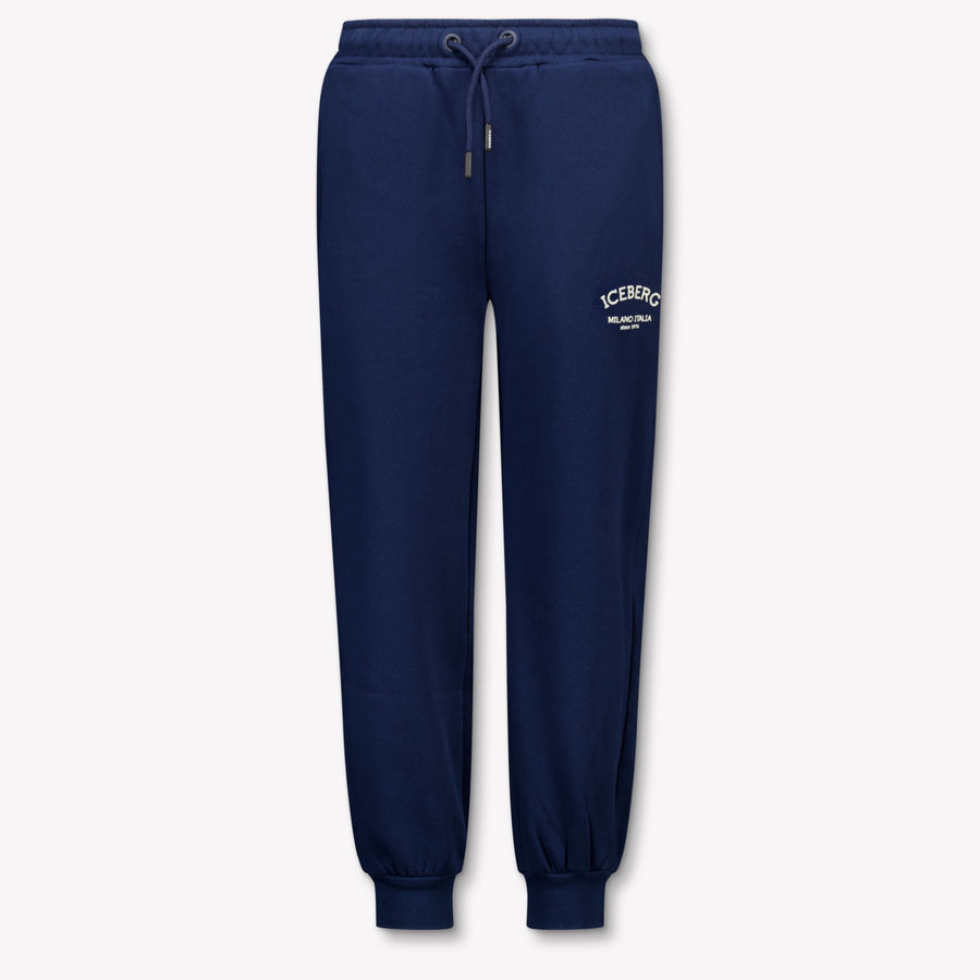 Iceberg Kids Boys Pants In Navy
