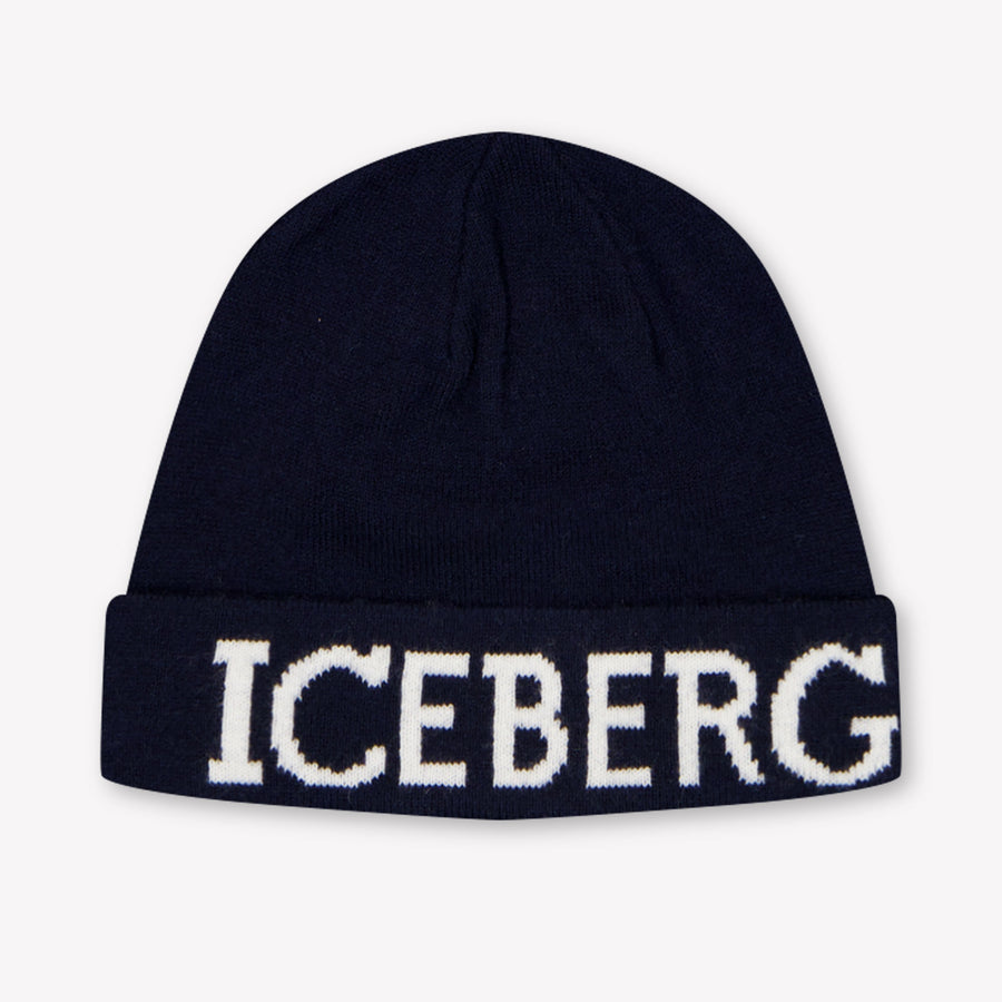 Iceberg Baby Jongens Muts In Navy