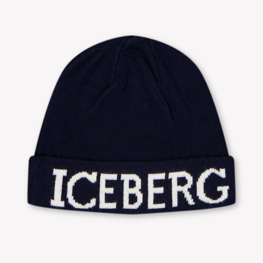 Iceberg Baby Jongens Muts In Navy