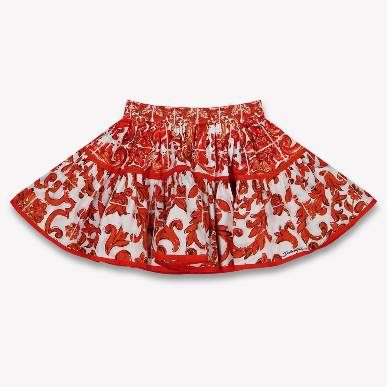 Dolce & Gabbana Baby Meisjes Rokje In Oranje
