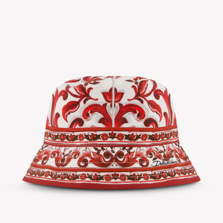 Dolce & Gabbana Kids Boys Hat In Red