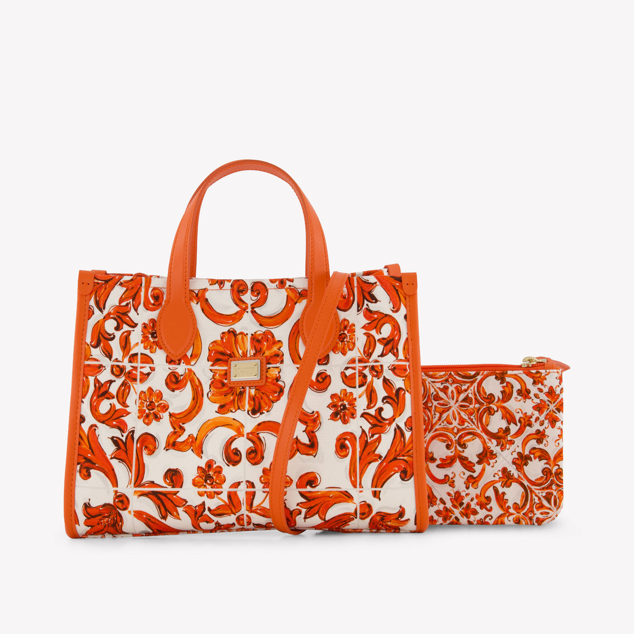Dolce & Gabbana Kinder Meisjes Tas In Oranje