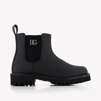 Dolce & Gabbana Unisex Laarzen In Zwart