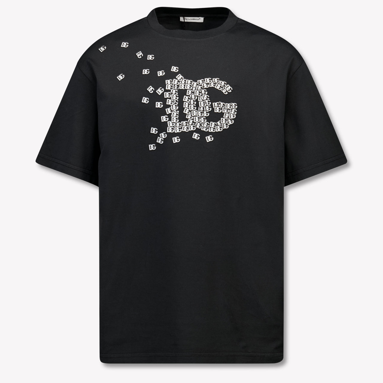 Dolce & Gabbana Kinder Jongens T-Shirt In Zwart