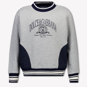 Dolce & Gabbana Kinder Jongens Trui In Grijs