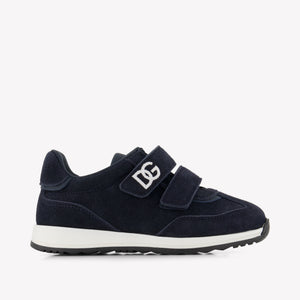 Dolce & Gabbana Kids Boys Sneakers In Navy