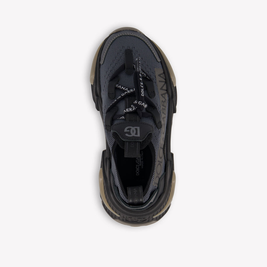 Dolce & Gabbana Unisex Sneakers In Antraciet