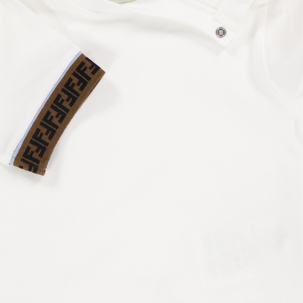 Fendi Baby Unisex T-Shirt In Wit