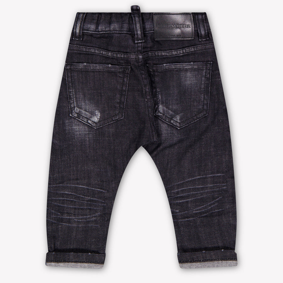 Dsquared2 Baby Jongens Jeans In Zwart