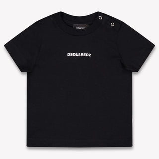 Dsquared2 Baby Jongens T-Shirt In Zwart