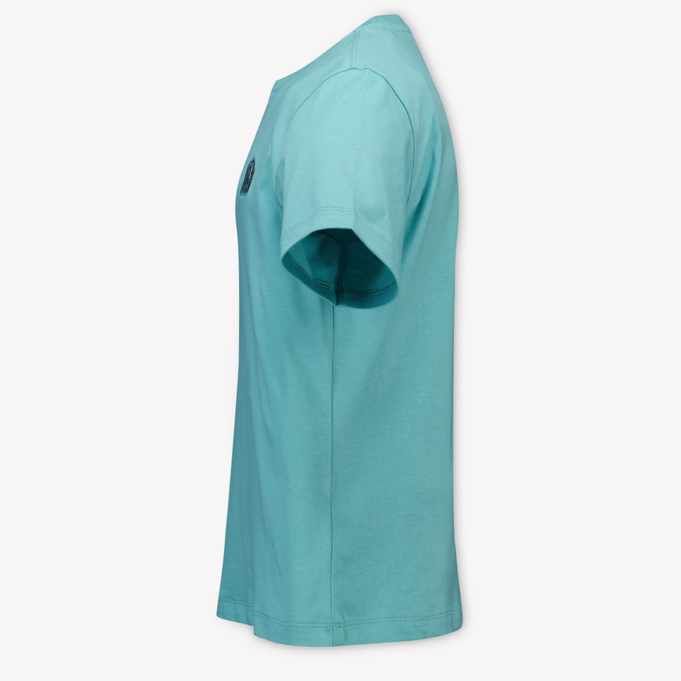 Parajumpers Patch Tee Kinder Jongens T-Shirt In Mint