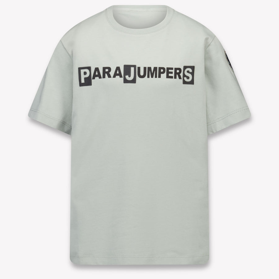 Parajumpers Iseo Tee Kinder Jongens T-Shirt In Licht Grijs