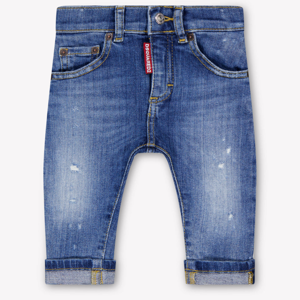 Dsquared2 Baby Jongens Jeans In Blauw
