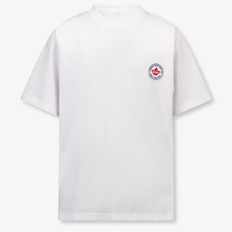 Dsquared2 Kinder Jongens T-Shirt In Wit