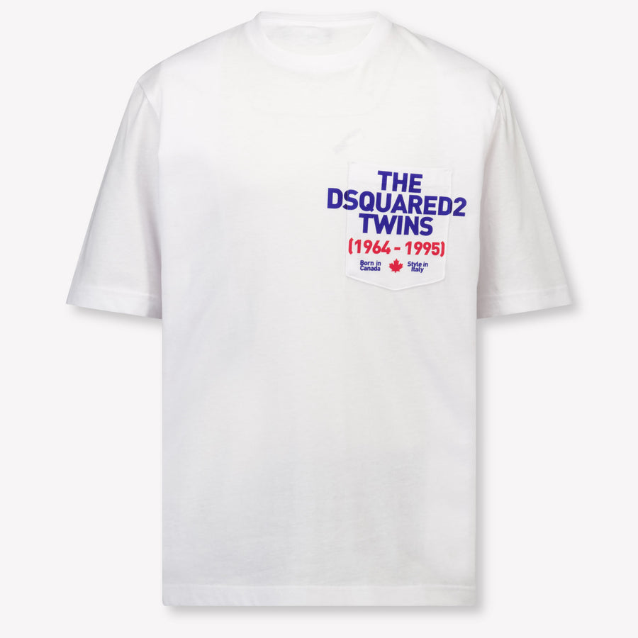 Dsquared2 Kinder Jongens T-Shirt In Wit