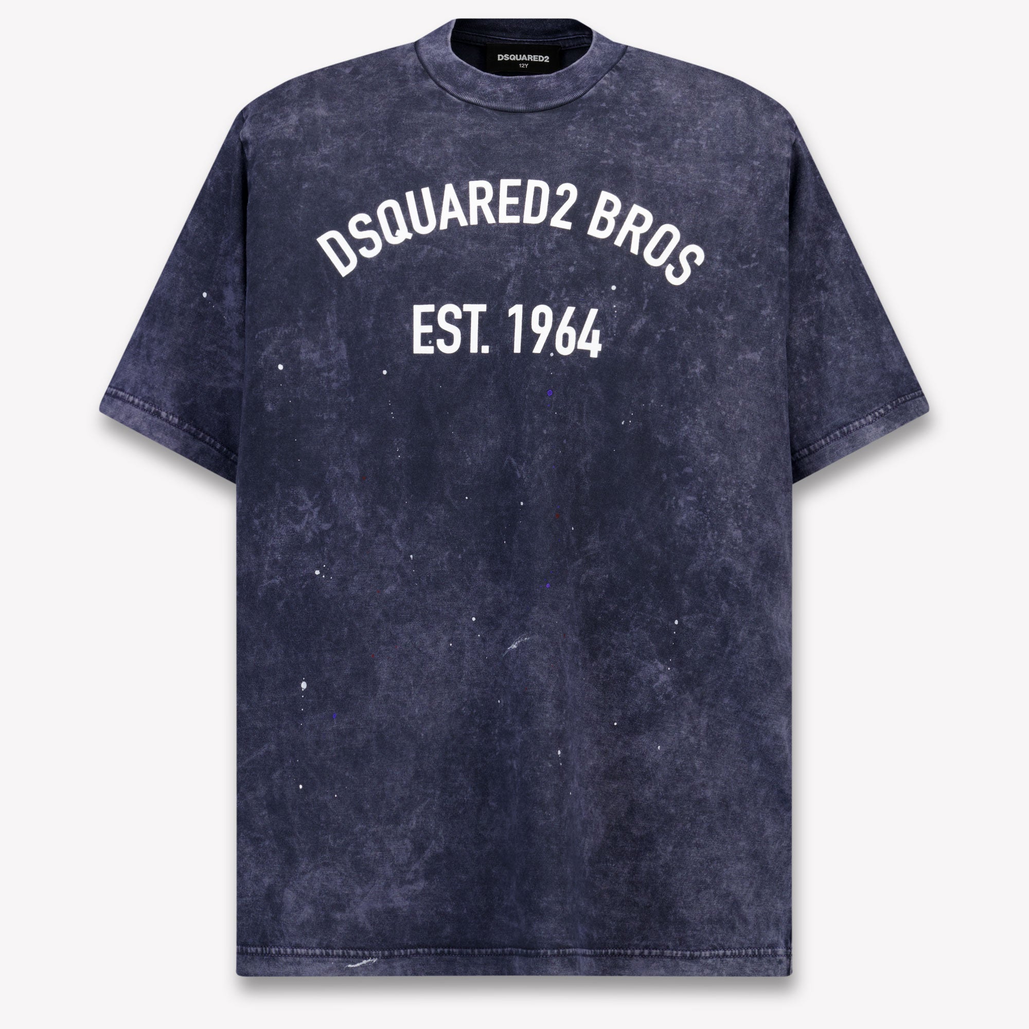 Dsquared2 Kinder Jongens T-Shirt In Donker Blauw