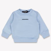 Dsquared2 Baby Jongens Trui In Licht Blauw