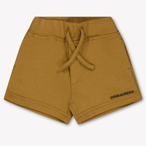 Dsquared2 Baby Jongens Shorts In Camel