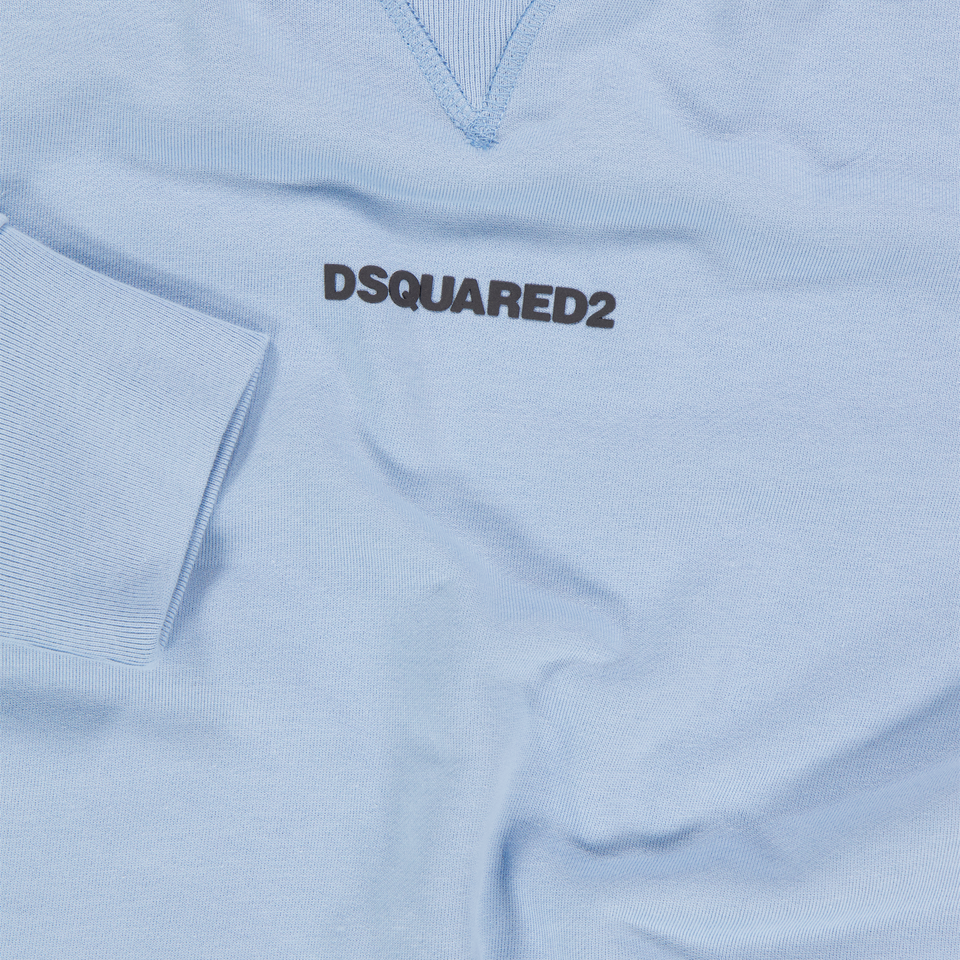 Dsquared2 Kinder Jongens Trui In Licht Blauw