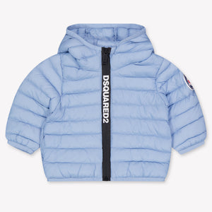 Dsquared2 Baby Jongens Tussenjas In Licht Blauw