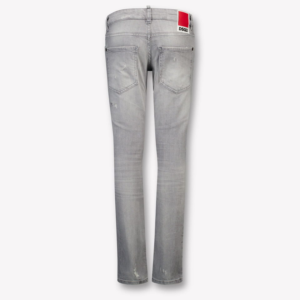 Dsquared2 Kinder Jongens Jeans In Licht Grijs