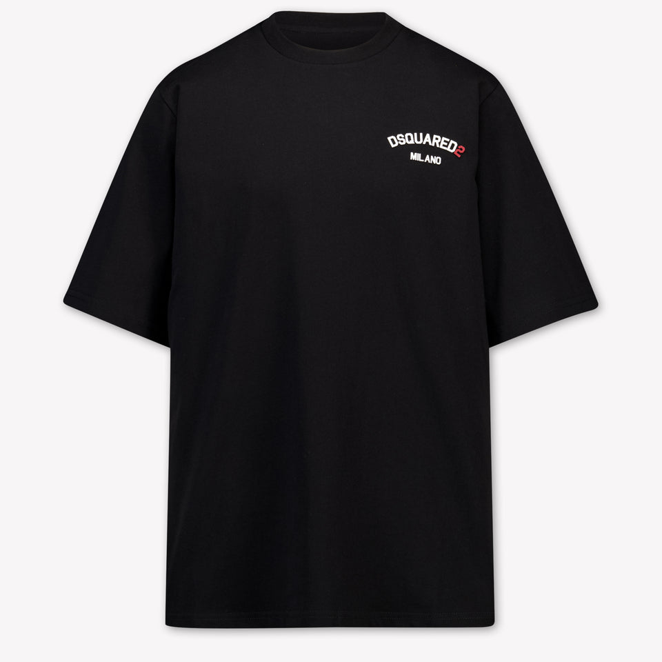 Dsquared2 Kinder Jongens T-Shirt In Zwart