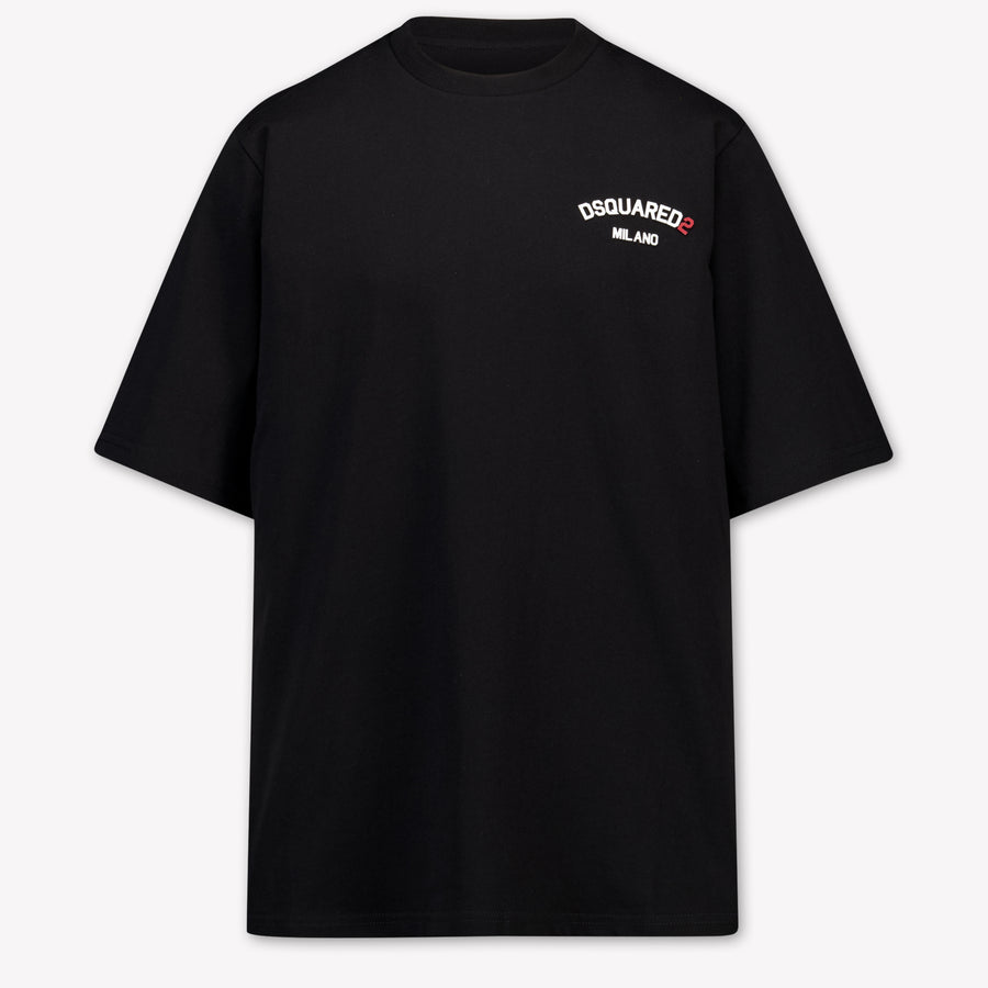 Dsquared2 Kinder Jongens T-Shirt In Zwart