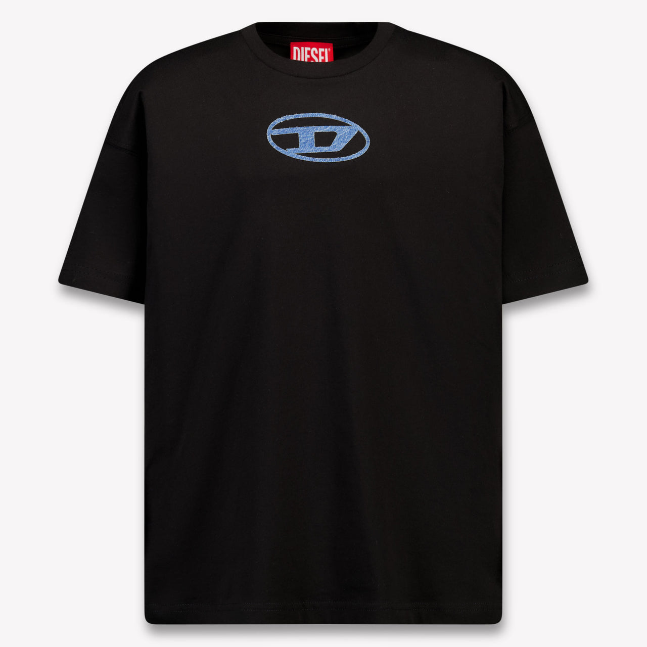 Diesel Kinder Jongens T-Shirt In Zwart