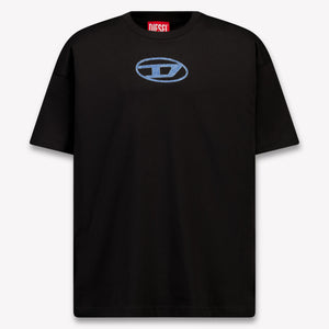 Diesel Kinder Jongens T-Shirt In Zwart