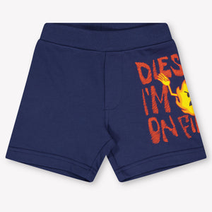 Diesel Baby Jongens Shorts In Navy