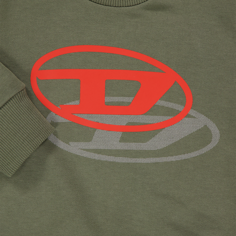 Diesel Baby Jongens Trui In Army