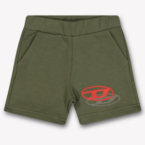 Diesel Baby Jongens Shorts In Army
