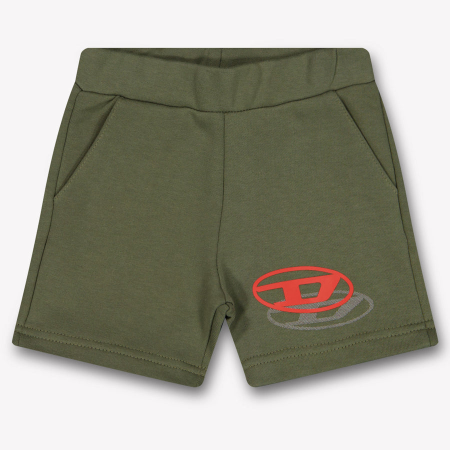 Diesel Baby Jongens Shorts In Army
