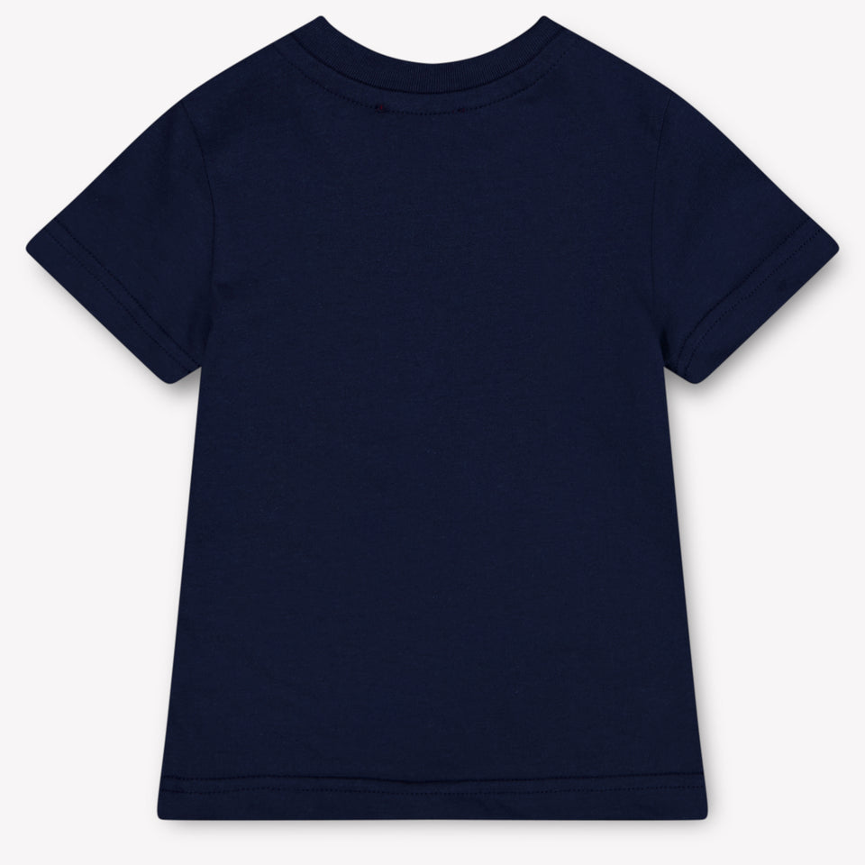 Diesel Baby Jongens T-Shirt In Navy