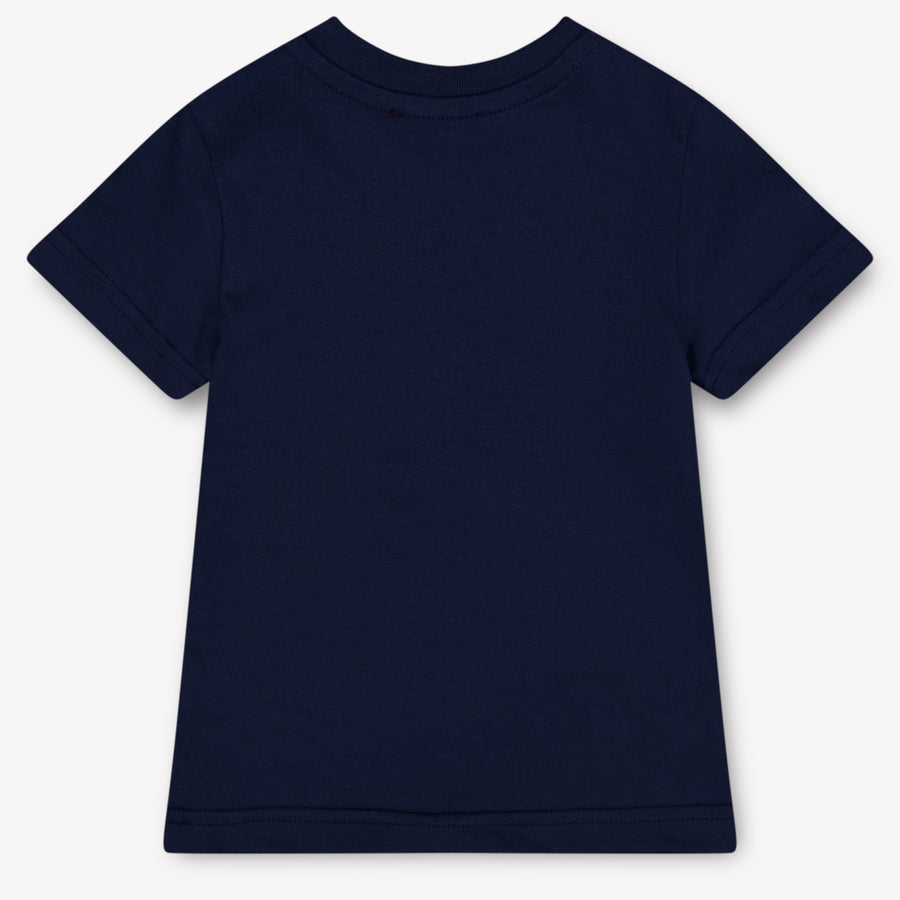 Diesel Baby Jongens T-Shirt In Navy