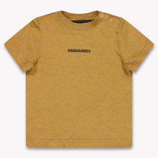 Dsquared2 Baby Jongens T-Shirt In Camel