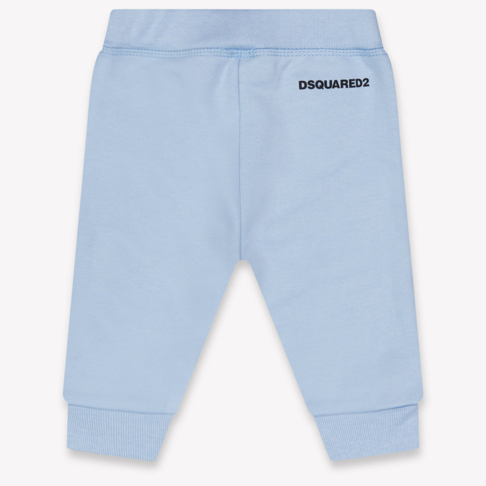 Dsquared2 Baby Jongens Broek In Licht Blauw