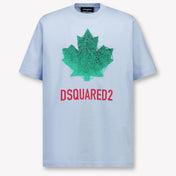 Dsquared2 Kinder Jongens T-Shirt In Licht Blauw