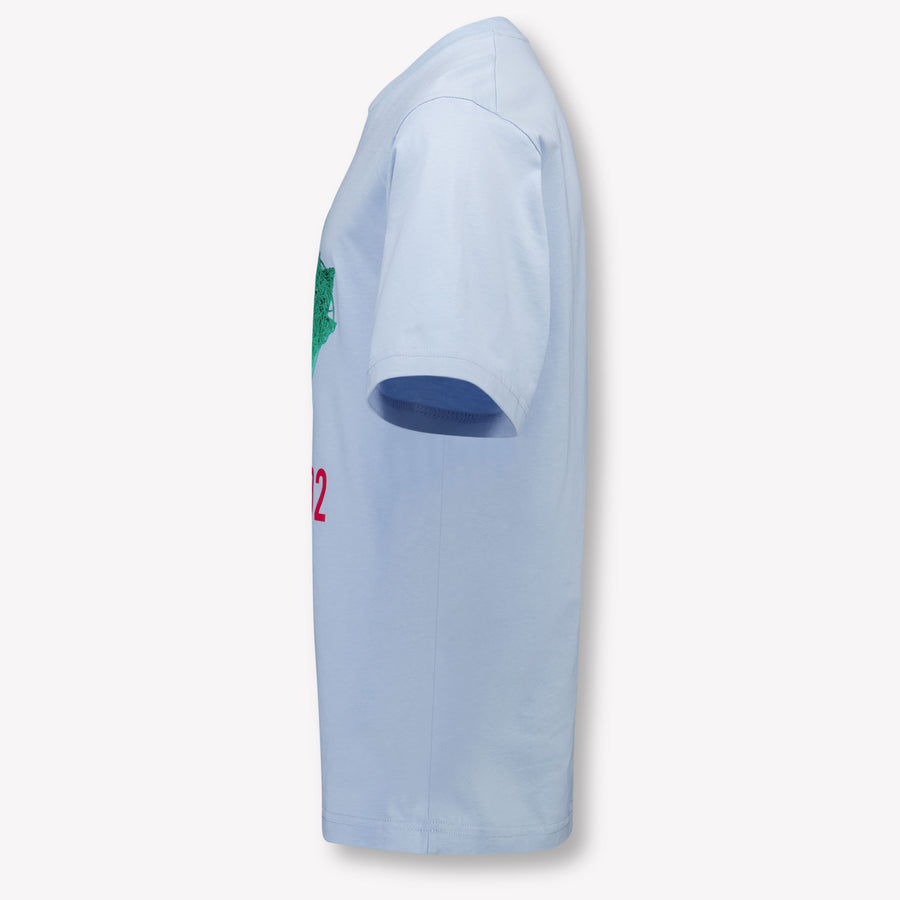 Dsquared2 Kinder Jongens T-Shirt In Licht Blauw
