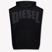 Diesel Kinder Jongens T-Shirt In Zwart