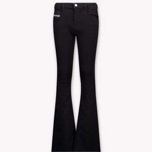 Diesel Kinder Meisjes Jeans In Zwart