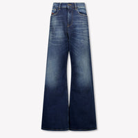 Diesel Kinder Meisjes Jeans In Donker Blauw