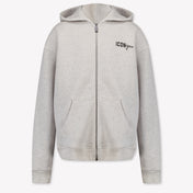 Dsquared2 Kinder Unisex Vest In Licht Grijs