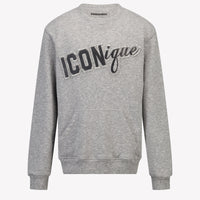 Dsquared2 Kinder Unisex Trui In Grijs
